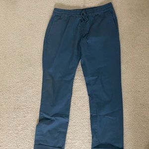 Volcom elastic pants light navy medium comfy